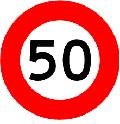 50 km/hr Speed Limit