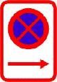 No Stopping At All times – Right (for mounting on cones)